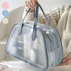 메쉬 2단 세면 방수백 ELG-133 세면백 방수백 여행용세면파우치 세면가방