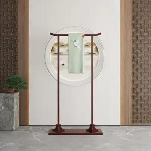 한복 옷걸이 t자형 드레스 간이 긴코트 보관 양복 맞춤 옷수납행거 일체형