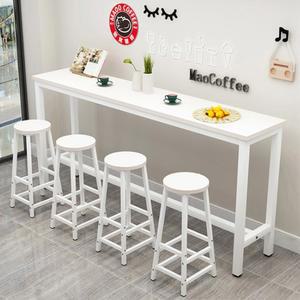 홈바테이블 의자 세트 긴테이블 원목 테이블 창가 카페 좁은