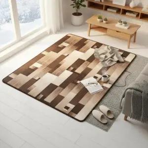 신일 전기 장판 카본 탄소 매트 카페트 거실 층간소음 전자파차단 분리난방 대형 SMM-2214SY 퀸