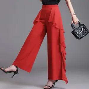 줌바 댄스바지 여성 에어로빅 무대의상 루즈핏 팬츠 댄스옷