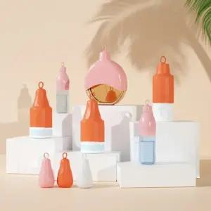 여행용 화장품 누수방지 실리콘 캡 샴푸 덮개 커버