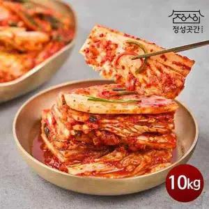 [정성곳간] 명인 강순의 국내산 썰은 배추김치 금화영농 10kg