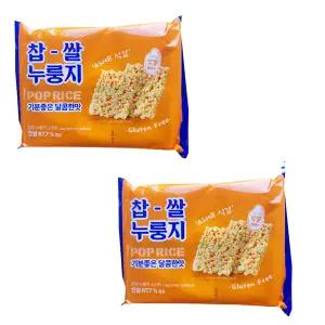 찹쌀 누룽지 스위트 팝 라이스 288g x 2개
