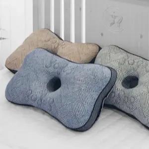 베개커버 국산 자석 경추베개 도넛 쿠션 수면 베개 목베개