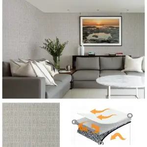 주택 빌라 셀프도배 보온단열 5t접착벽지20M 인테리어 방수 보냉 간편시공