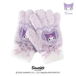 쿠로미 벨벳 리본 날개사 장갑 OGHKG60104