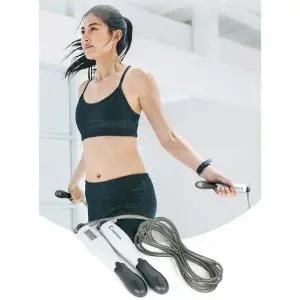 운동회용 다용도 디지털 카운팅 와이어줄넘기 조절형