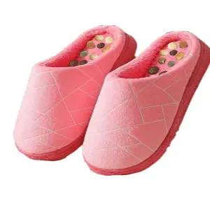 겨울용 지압슬리퍼 사무실 가정용 실내용 발지압 지압실내화 보온