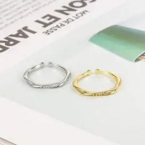 꽈배기 반지 큐빅 꼬임 심플 반지세트 실버반지 rings