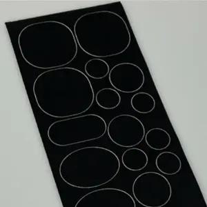 패딩수선 패치 겨울옷 점퍼 수선스티커 검정 옷수선 패딩수선