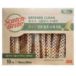 스카치브라이트 옥수수 그물망 수세미 10개 코스트코