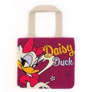 (선택 와인-S)데이지덕 보조가방 어린이 손가방 아동 실내화 가방