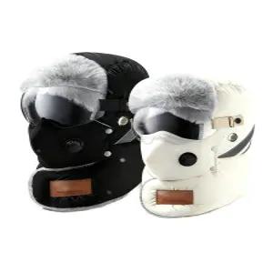 일체형 방한 목도리 털 안면 마스크 방수 모자 착용감