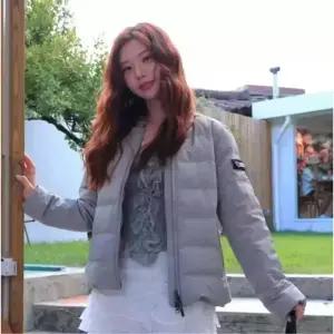 내셔널지오그래픽 여성 헤론 U넥 경량 구스 다운 점퍼 (N244WDW020)