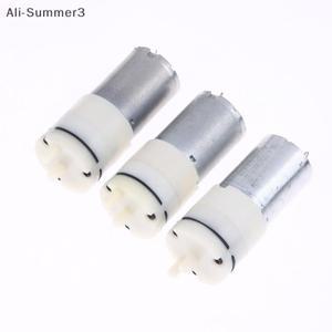 1개 370 미니 에어 펌프 DC3.7V 6V 12V 산소 모터 가정용 전기 흡입