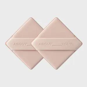 어바웃톤 스퀘어 탭 루비셀 퍼프 2P