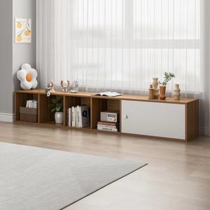 벤치책장 1단 가로 거실 3칸 3칸1단 책꽂이 2개 2개입 조립식책장 깊은 실내