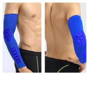 (무료배송) 팔뚝보호대 화이트 경기 팔 팔꿈치 보호대 아대 밴드