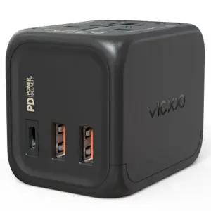 빅쏘 해외용 3포트 PD 여행용 고속충전기 멀티 어댑터 TU2