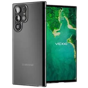 빅쏘 갤럭시S22 울트라 레빅스킨 매트 투명 케이스