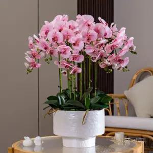 호접란대형조화 인공 개업축하 장 사무실