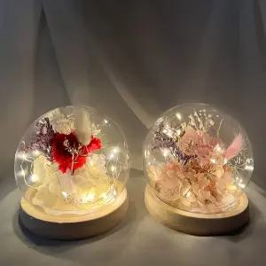 원형 카네이션 무드등 인테리어 조명 스승의날 선물