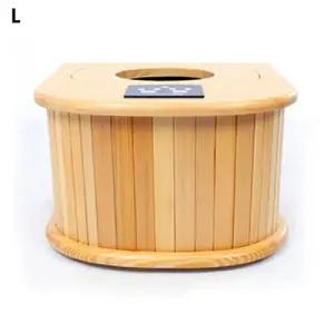 건식 좌훈족욕기 GOOD-F7 사우나 가정용 나무 부모님선물 어버이날 발관리 풋관리 탕기 찜질