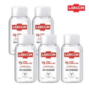 랩신 휴대용 손소독제 손소독젤 세니타이저 60ml 5개