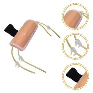 1세트 팔뚝 정맥 채혈 주사 모델 실습 키트 혈액 채취 훈련 시뮬레이션 착용 가능한 혈관 PVC