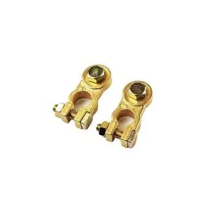 배터리 터미널 접속단자 아연 금색 차량용 정비소 부품