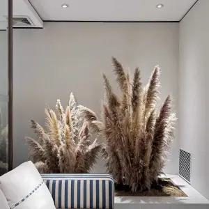 인조 갈대나무 대형 핑크뮬리 가짜 팜파스 조화 매트