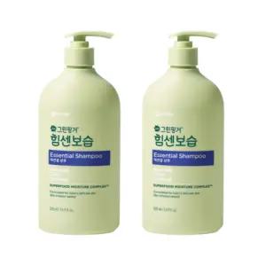 그린핑거 신생아 유아바스 샴푸 500ml 로션 300ml BNS