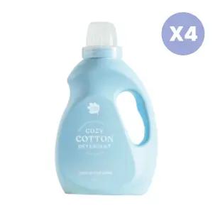 그린핑거 아기 세탁 중성 액체 세제 코튼향 1.4L 4개 BNS