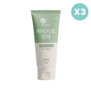 그린핑거 유아 캐릭터 칫솔 2단계 고불소 치약 3단계 BNS