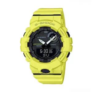 [신세계라이브쇼핑]지샥 GBA-800-9A G-SQUAD 블루투스 옐로우 남성 아날로그 전자시계