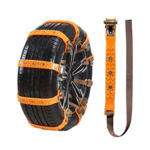 TPU 벨트형 스노우체인 8p 풀세트 보관 가방 포함