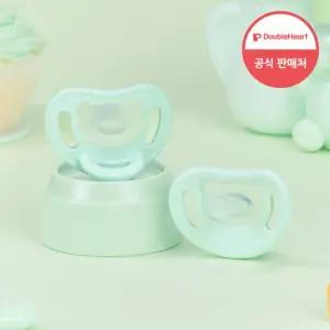 더블하트 올실리콘 통잠 쪽쪽이 소프트버디 스윗드림 드리밍민트(L/6개월~)