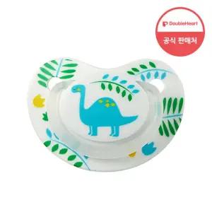 더블하트 펀프렌즈 노리개젖꼭지 다이너소어(L_6개월)