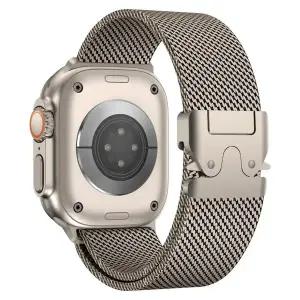 밀라노 루프 스트랩 애플워치 밴드 울트라 2 49mm 46mm 45mm 44mm 42mm 스테인리스 스틸 메탈 iWatch 시리