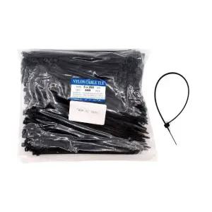 낚시케이블타이 케이블타이 전선정리 타이밴드 정리용품 5x200mm 블랙 (WFKILZI)