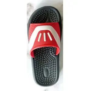 지압 슬리퍼 레드 색상 사무실 병원 편안한 신발 (WFKIMDD)