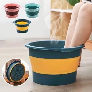 발마사지 접이식 족욕기 발 족욕통 세숫 대야 다라이