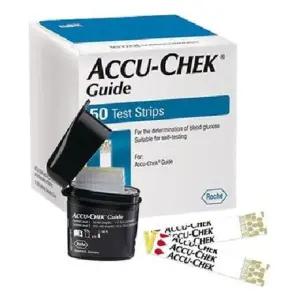 로슈 아큐첵 형당검사지 가이드 혈당시험지 혈당체크지 50매 (2023.05.27) V