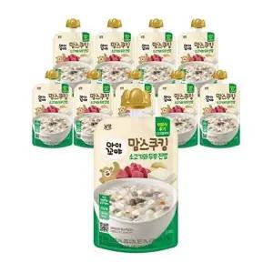 [남양][T] 맘스쿠킹 이유식 소고기와 두부 진밥 (12개월) 10개