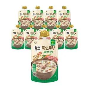 [남양][T] 맘스쿠킹 이유식 소불고기 진밥 (12개월) 10개