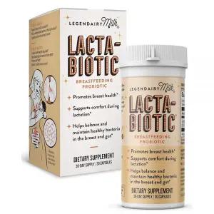 Legendairy Milk LactaBiotic 모유 수유 프로바이오틱 | 보충제 엄마와 유아를 위한 장 건강 아기를 수유를