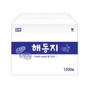 미쁘 해동지 참치 미트페이퍼 대사이즈 1200매