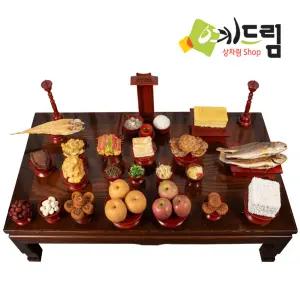 (예드림) 수도권 실속상 제사 음식 상차림 49제 5-6인용_2/9~2/20 배송불가 (설 배송안내 참조)