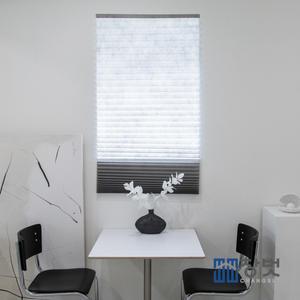 [원+원] 붙이는 셀프 블라인드 햇빛차단 국내생산 접착식 블라인드